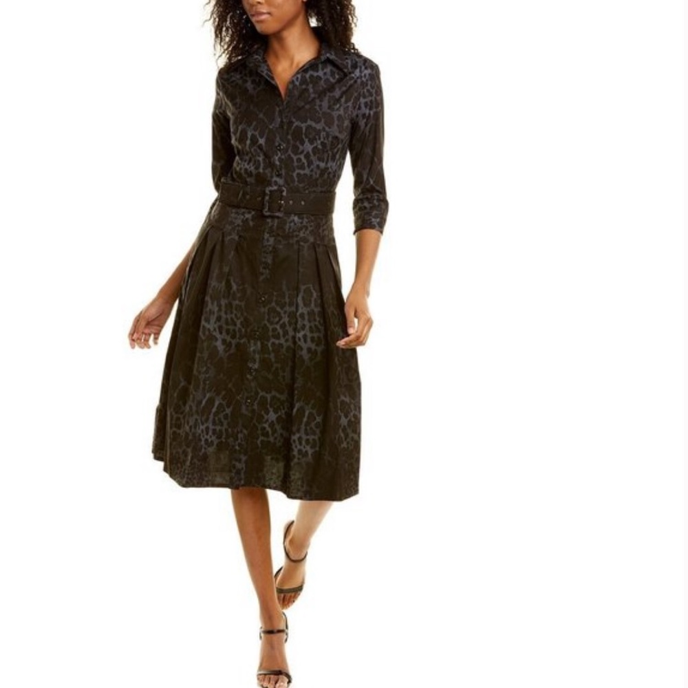 NWT Samantha Sung Audrey D #3 Shirtdress Size 10